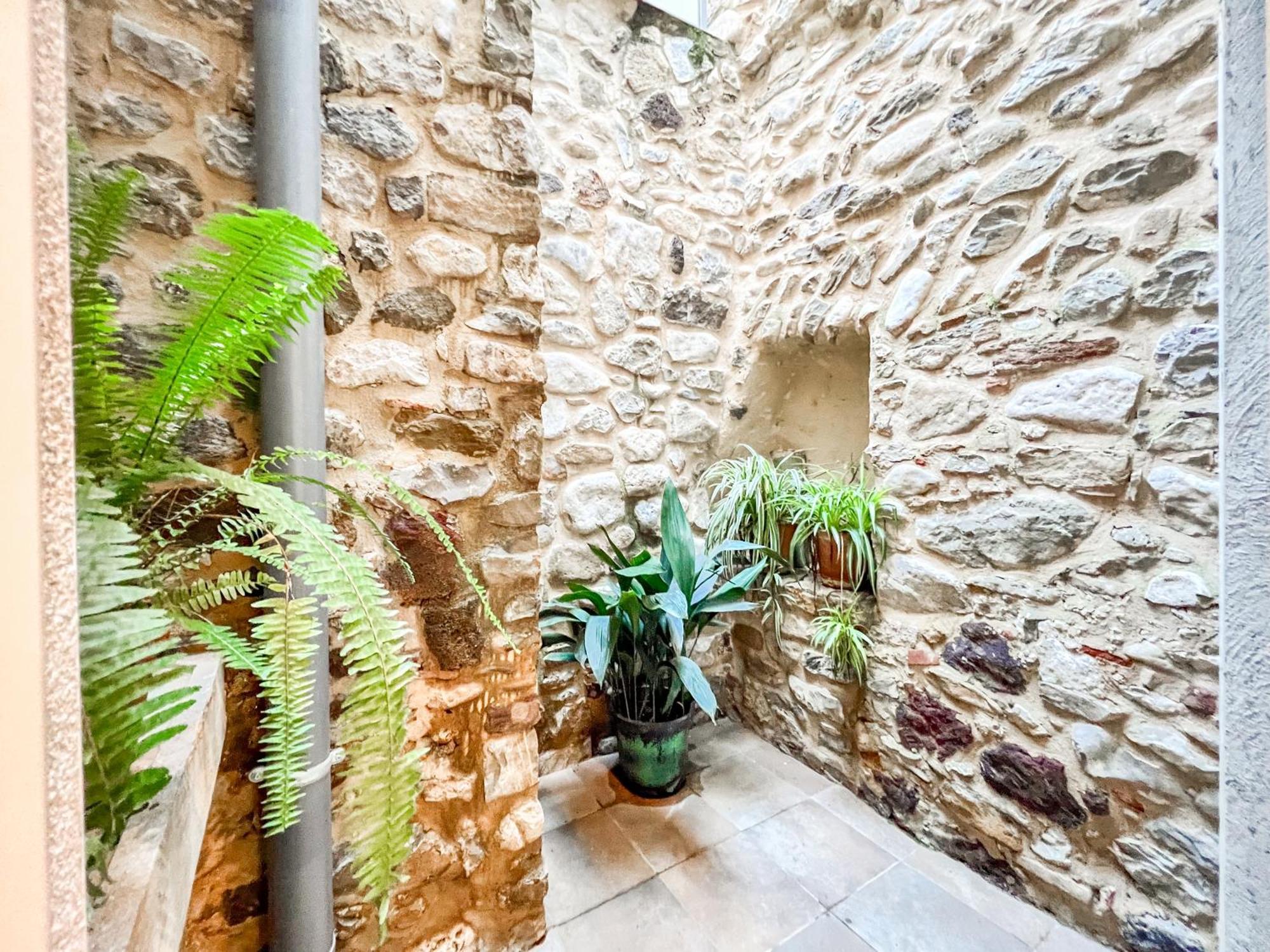 Ganganell Centre Apartamento Con Patio バサルー エクステリア 写真